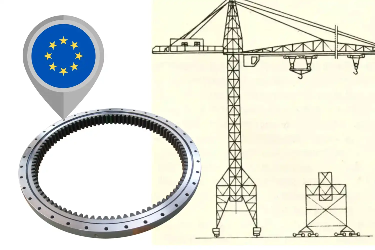Best DIN 150 Tower Crane Slewing Bearing Suppliers for EU Projects Best DIN 150 Tower Crane Slewing Bearing Suppliers for EU Projects