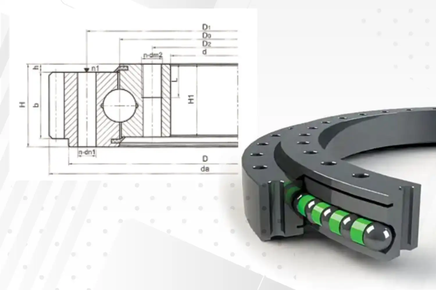 Maximize Precision With Single Row Ball Slewing Bearing Design