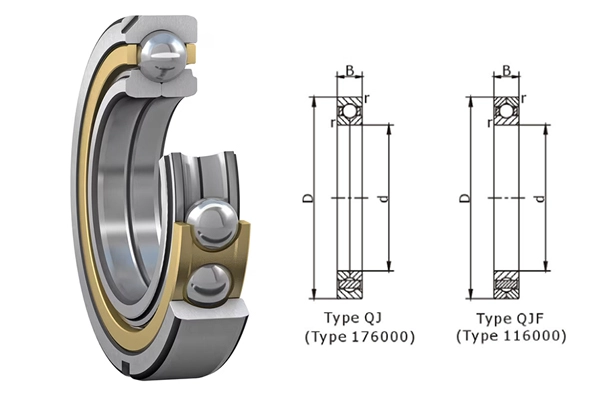 What are the Maintenance Requirements for Four-Point Contact Ball Bearings?