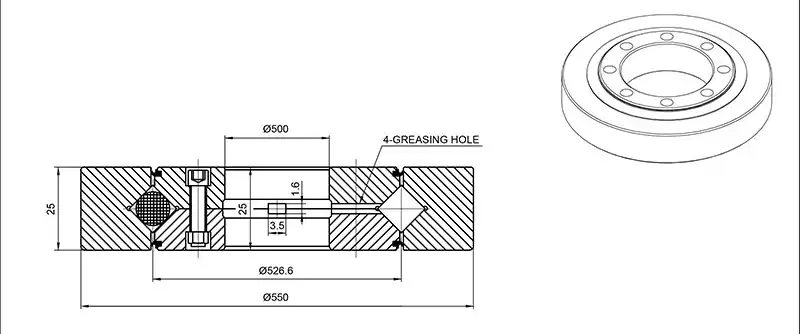 How Do RE Cross Roller Bearings Contribute to the Efficiency and Accuracy of Industrial Machinery?