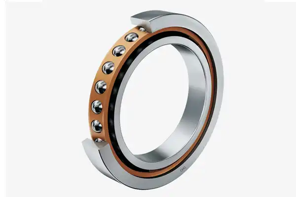 What are the Typical Materials Used for the Cages in Angular Contact Ball Bearings?