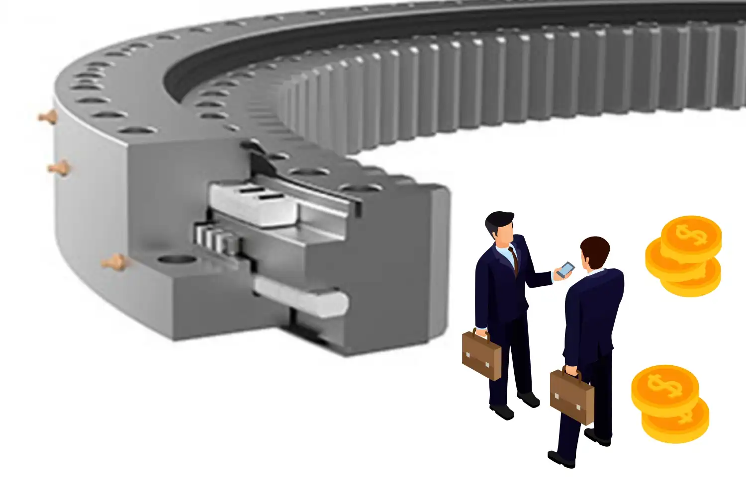Where to Buy Large Diameter Triple Row Roller Slewing Bearings?